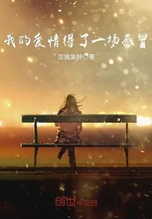《我的爱情得了一场感冒》小说封面